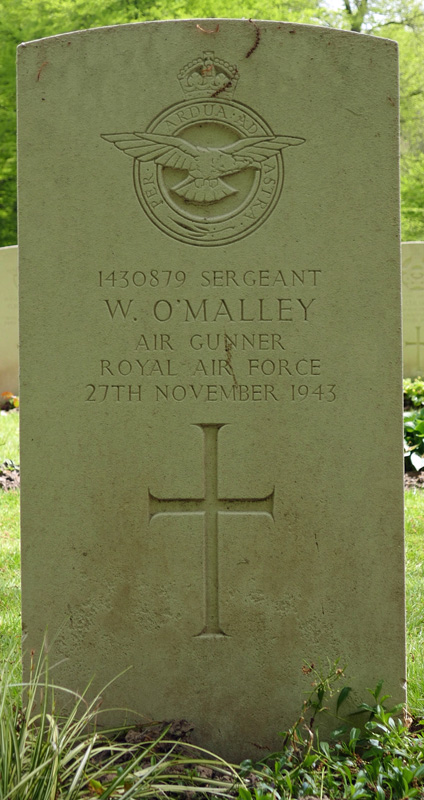 Sgt Wilfred O'Malley<br/><br /><br />died November 27th, 1943